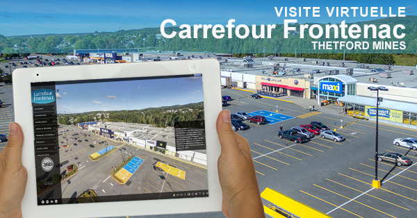 Le Carrefour Frontenac de Thetford Mines en visite virtuelle